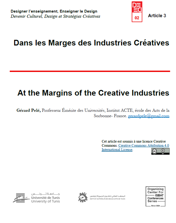 At the Margins of the Creative Industries